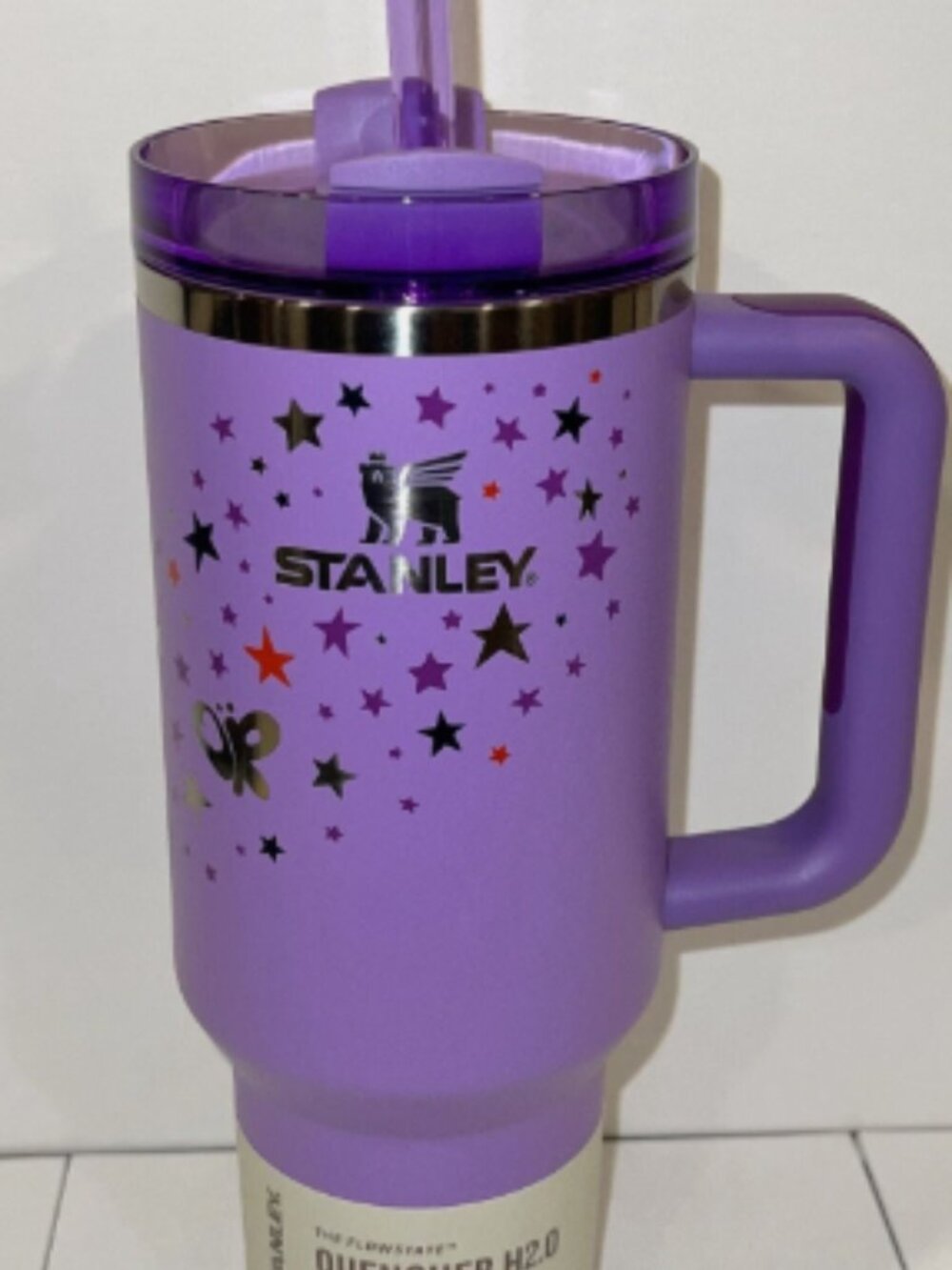 Stanley Olivia Rodrigo FlowState Quencher H2.0 Tumbler 40 oz Purple